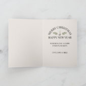 かわいい北欧格言クリスマス シーズンカード (内部)