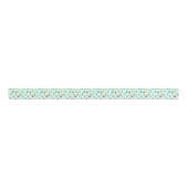 かわいい医療アイコンパターン グログランリボン (正面)