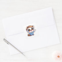 かわいい医療従事者メガネスーツブリーフケース