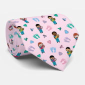 かわいい医者と新生児ナース ネクタイ (ロール)