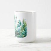 かわいい十二星座の魚座 コーヒーマグカップ (中央)