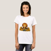 かわいい十二星座レオ Tシャツ (正面フル)