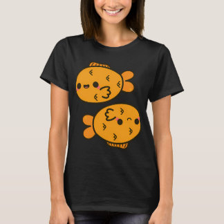 かわいい十二星座-魚座 Tシャツ