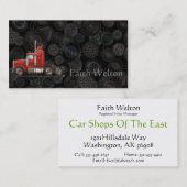 かわいい半タクシー 名刺 (正面/裏面)