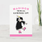 かわいい卒業カード カード (正面)