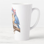 かわいい卒業バードラテマグ カフェラテマグ (右)