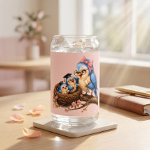 かわいい卒業バード ドリンクウェア セット
