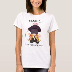 かわいい卒業女子格言- 202Xクラス Tシャツ