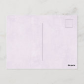 かわいい卒業式かわいいハロウィーンテーマ ポストカード (裏面)