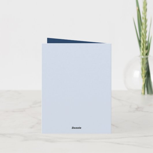 かわいい卒業式のカウメッセージ カード (裏面)