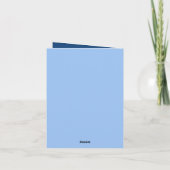 かわいい卒業式の追加メッセージkoala bear カード (裏面)