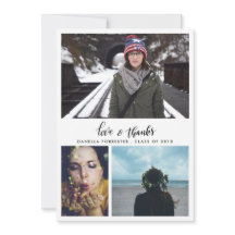 かわいい卒業生ありがとうスクリプト3枚の写真