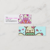 かわいい協会カード スキニー名刺 (正面/裏面)