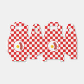 かわいい卵ベーコンブレックファストパーティーまたはテーブル フェイバーボックス (折り畳みなし)