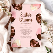 かわいい卵狩りとイースターブランチ 招待状