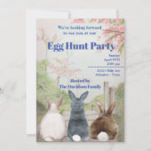 かわいい卵狩りブンニーズ復活祭 シーズンカード (正面)