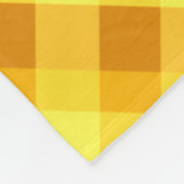 かわいい卵黄イエロープライド小フリースブランケット フリースブランケット (角)