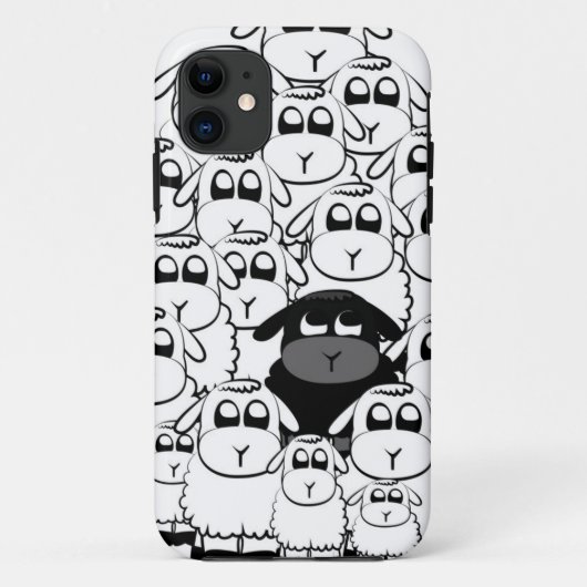 かわいい厄介もののiphoneの箱 Case-Mate iPhoneケース (裏面)