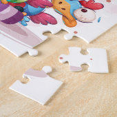 かわいい友だち鳥 ジグソーパズル (側面)