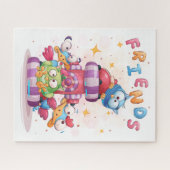 かわいい友だち鳥 ジグソーパズル (横)