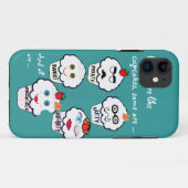 かわいい友人のカップケーキのiphoneカバー Case-Mate iPhoneケース (裏面(横))