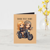 かわいい友情の追加メッセージ カード (黄色い花)