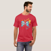 かわいい友達 楽しい Tシャツ (正面フル)