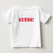 かわいい双子のことわざ ベビーTシャツ (裏面)