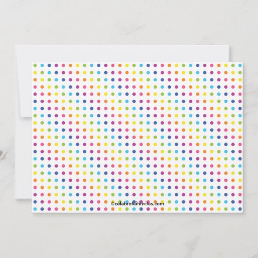 かわいい双子の女の子のボーリング誕生パーティーの招待 招待状 (裏面)