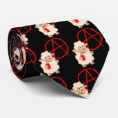 かわいい反抗的な漫画のヒツジのネクタイ ネクタイ (ロール)