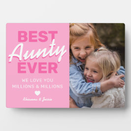 かわいい叔母さん写真 フォトプラーク