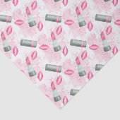 かわいい口紅とキスパターンパーティー組織 薄葉紙 (詳細)