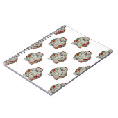 かわいい口紅ピグ ノートブック (左側)