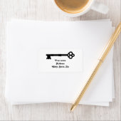 かわいい古いファッションドアンティーク鍵 ラベル (インサイチュ)