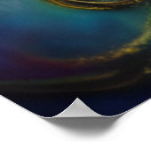 かわいい古さびたコンビのファンと花1970s 3 ポスター (角)