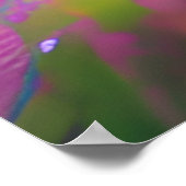 かわいい古さびたCombiファン花の湖1970sヒッピー ポスター (角)