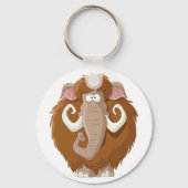 かわいい古代動物 マンモス キーホルダー (正面)
