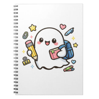 かわいい可愛いおばけの学生 ノートブック