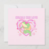 かわいい可愛いカエル – 愛を広める (正面)