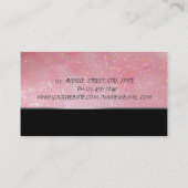 かわいい可愛いカップケーキベーカリー 名刺 (裏面)