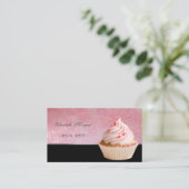かわいい可愛いカップケーキベーカリー 名刺 (スタンド正面)