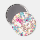 かわいい可愛いドードルの子ども柄 マグネット (正面/裏面)