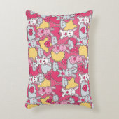 かわいい可愛いドードルの子パターン2 アクセントクッション (正面(垂直))