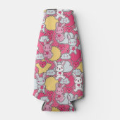 かわいい可愛いドードルの子パターン2 ボトルクーラー (正面)