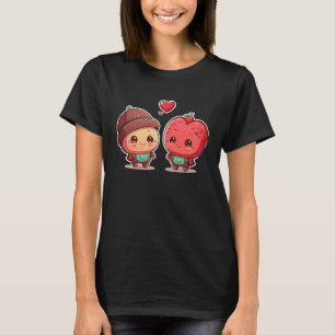 かわいい可愛いユニークハッピーバレンタインデー仲間 Tシャツ