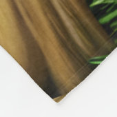 かわいい可愛いリトルリンクス子猫 フリースブランケット (角)