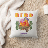 かわいい可愛い子どもおもしろいたちパーソナライズされた クッション (ブランケット)