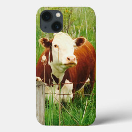 かわいい可愛い牛4クレア iPhone 13ケース