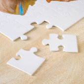 かわいい可愛らしいベビーヨークシャーテリア ジグソーパズル (側面)