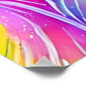 かわいい可愛らしいベビーヨークシャーテリア ポスター (角)